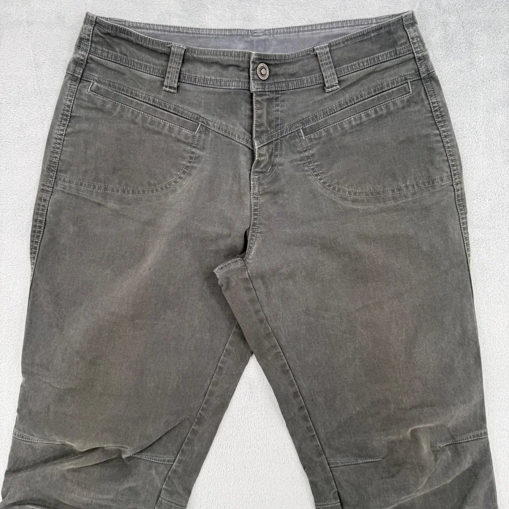 KUHL Women's Gray Outdoor Hiking Cargo Pants Outdoor Size 10 Regular‎